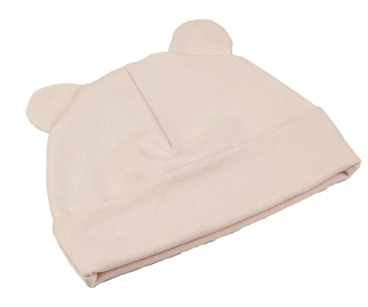 Czapeczka Niemowlęca - Colour Pudrowy Róż