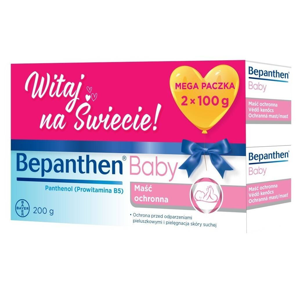 Bepanthen Baby Maść Ochronna 2x100g