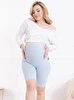 Legginsy Ciążowe Kolarki - Baby Blue