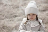 Elodie Details - Czapka Wełniana Creamy White 0-6 m-cy