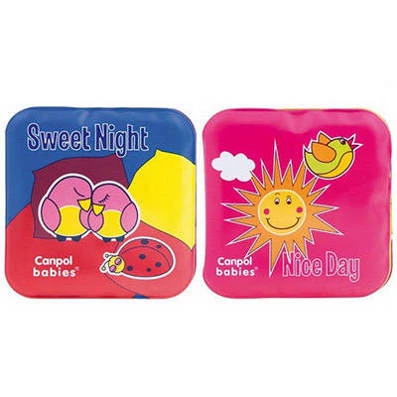 Canpol Miękka Książeczka Z Piszczkiem - Dzień i Noc