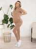 Bluzka ciążowa i do karmienia Emma – Cappuccino