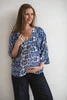 Bluzka ciążowa i do karmienia Bahama Mama print Azul