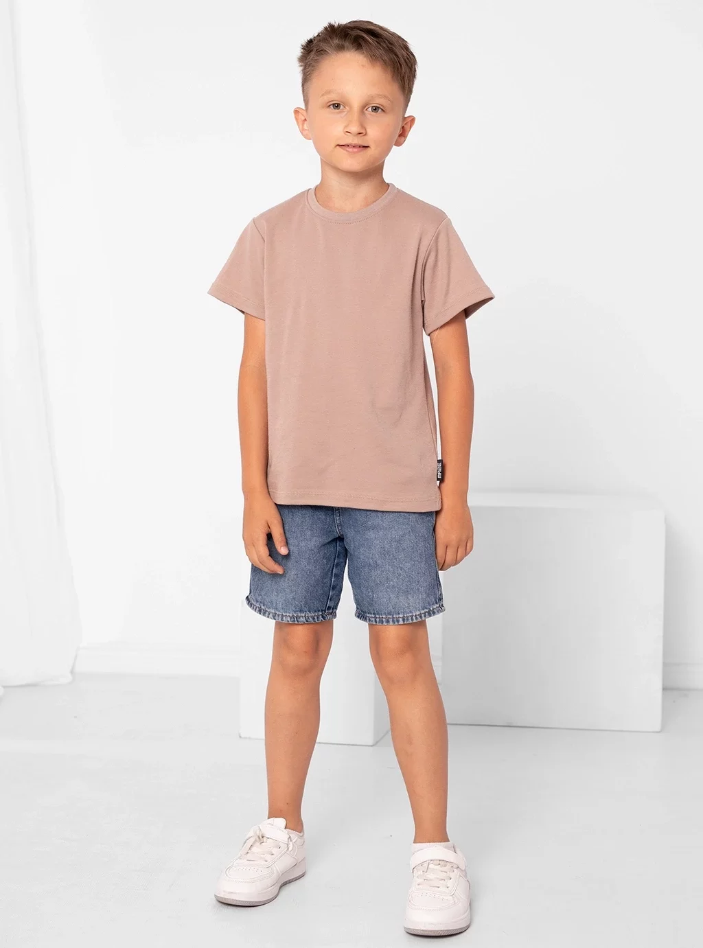 T-shirt Basic Kids - Cappuccino