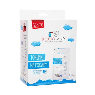 Bocioland Woreczki Na Pokarm 30szt