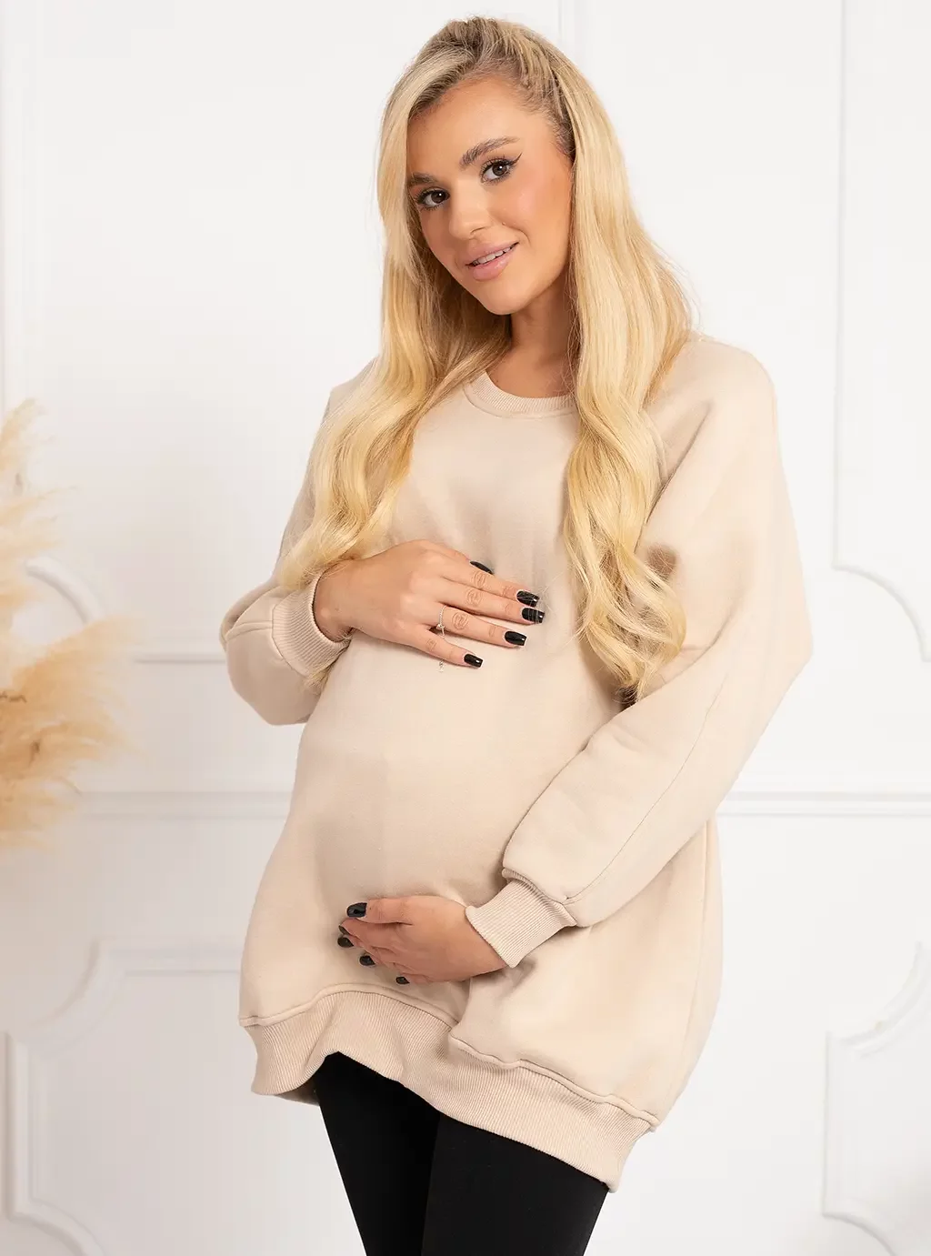 Bluza ocieplana Lim - Beige