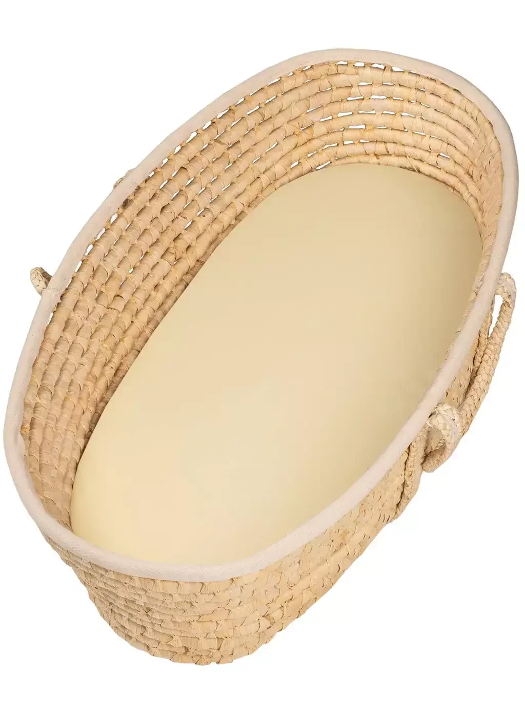 Prześcieradło Jersey 38x80 - jasnożółte