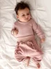 Komplet Niemowlęcy Dres Girl - Blush