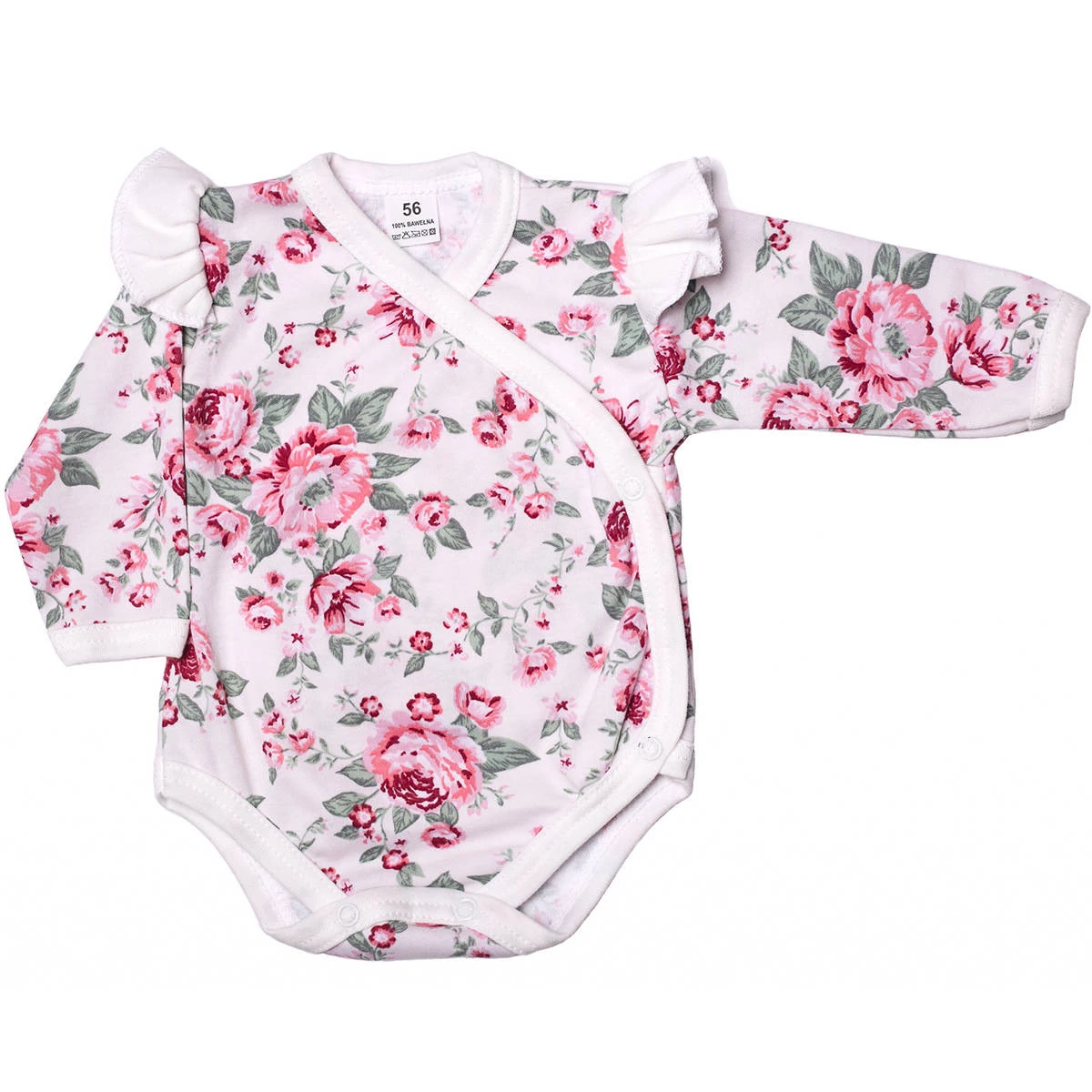 Body Kopertowe Niemowlęce - Nela z falbanką