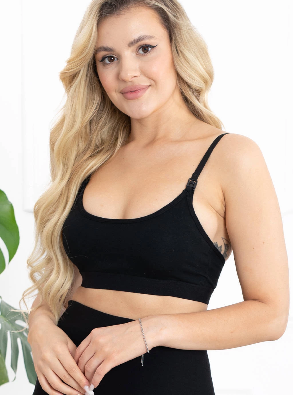 Biustonosz do karmienia Agnes -czarny