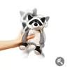 Babyono Przytulanka Racoon Rocky