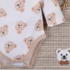 Body kopertowe SWEET BEARS z bawełny organicznej