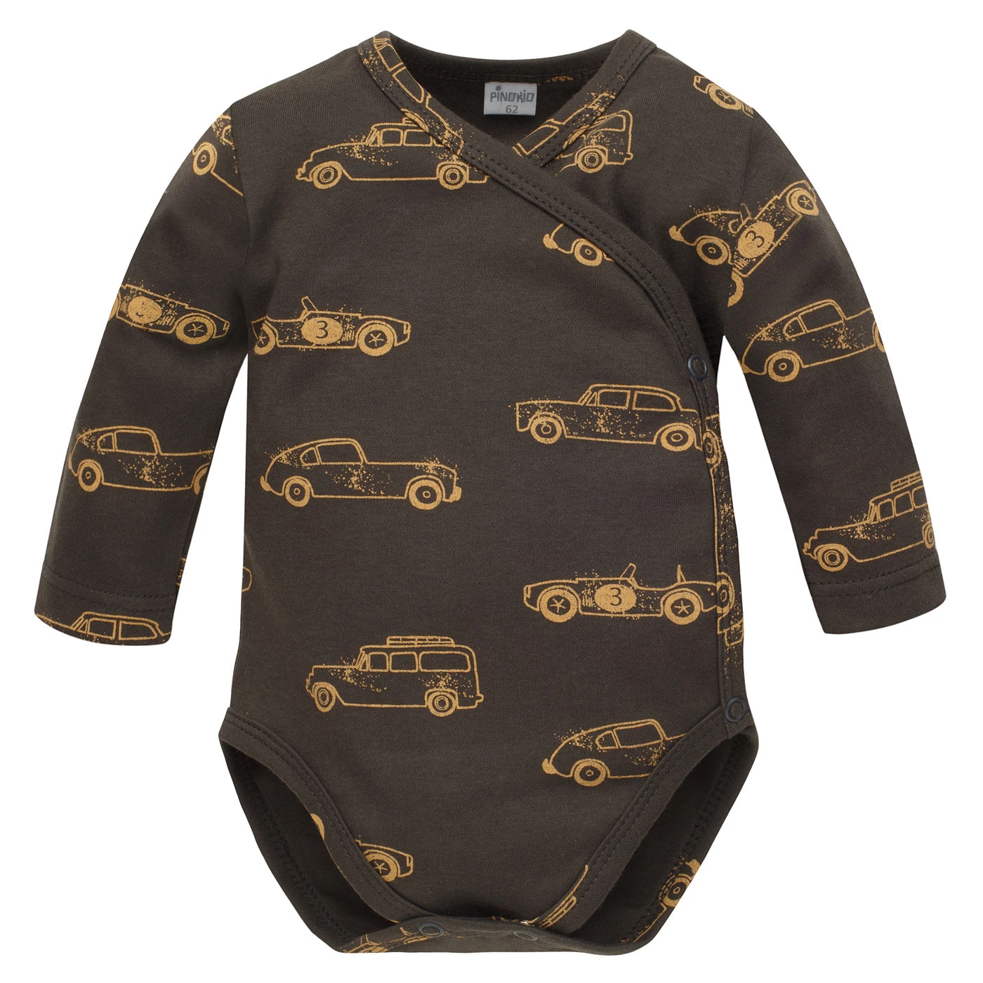 Body Kopertowe Z Długim Rękawem Old Cars Grafitowy Autka