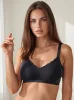 Biustonosz do karmienia Rose Touch – Black
