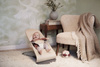 BABYBJORN - leżaczek BALANCE SOFT WOVEN - Khaki / Beżowy