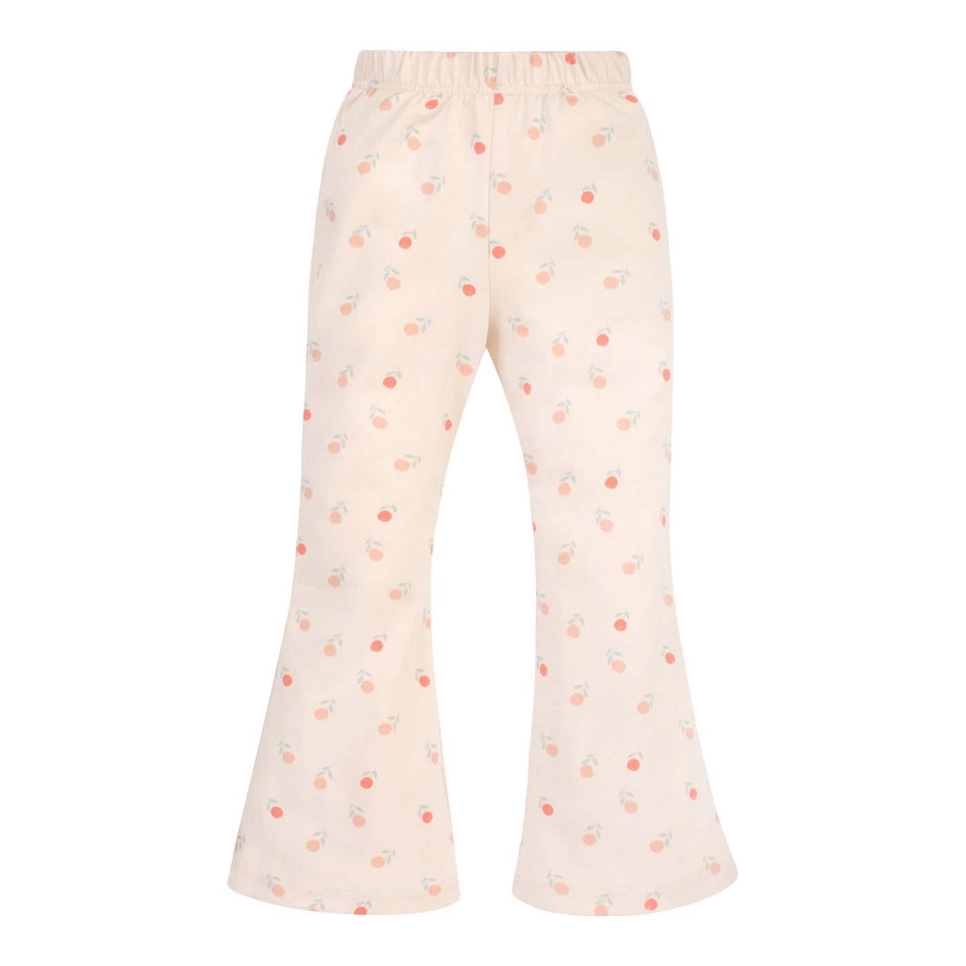 Legginsy Dziewczęce Dzwony Summer Garden Nadruk Owoce Różowy
