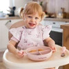	Babyono talerz silikonowy z przyssawką i przykrywką - różowy