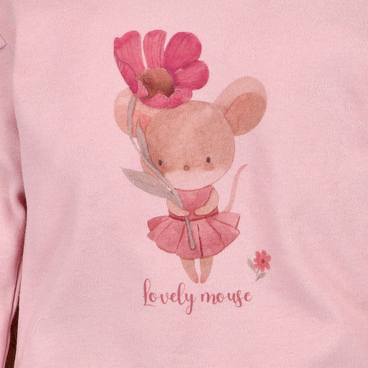 Body niemowlęce MAŁE MYSZKI z bawełny organicznej