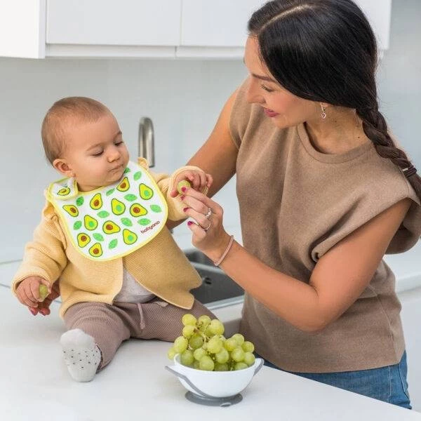 Babyono Śliniaczek Frotte Awokado