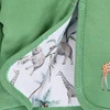 Dwustronna kurtka niemowlęca Safari Adventure z bawełny organicznej dla chłopca