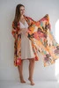 Otulacz bambusowy Tropical Orange 95x65 cm