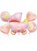Zestaw Balonów Na Baby Shower Dziewczynki - różowy