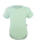 Body Niemowlęce Z Krótkim Rękawkiem - Colour Aqua