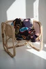Otulacz bambusowy Tropical Navy 95x65 cm