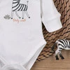 Body kopertowe z bawełny organicznej Zebra