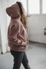 Bluza ciążowa i do karmienia Motherhood oversize pudrowy róż