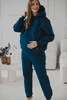 Grube dresowe spodnie ciążowe Motherhood poseidon