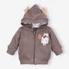 Bluza dresowa Animals z bawełny organicznej dla chłopca