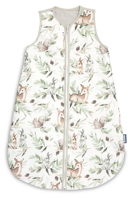 Sensillo Śpiworek Do Spania M 50x80 Sarenki Szary