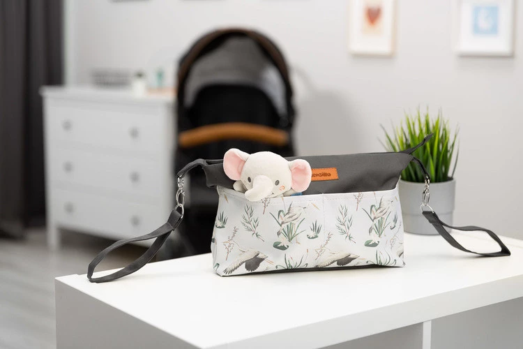 Sensillo Organizer Do Wózka Szary Żurawie