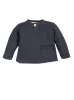 Bluza Polo Niemowlęca Natural Waffel - Black