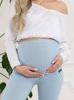 Legginsy Ciążowe - Baby Blue