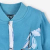 Bluza Niemowlęca Ship Zapinana Z Bawełny Organicznej Niebieska