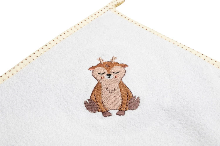 Sensillo Okrycie Kąpielowe Frotte 100x100 Jelonek Beige