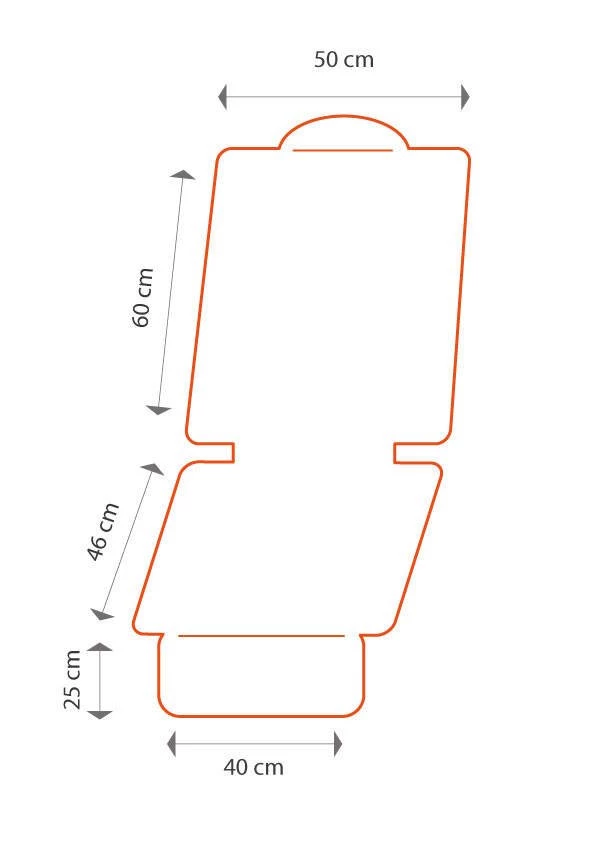 CarPassion Mata ochronna pod fotelik - czarna