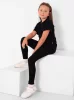 T-shirt Basic Kids - Czarny