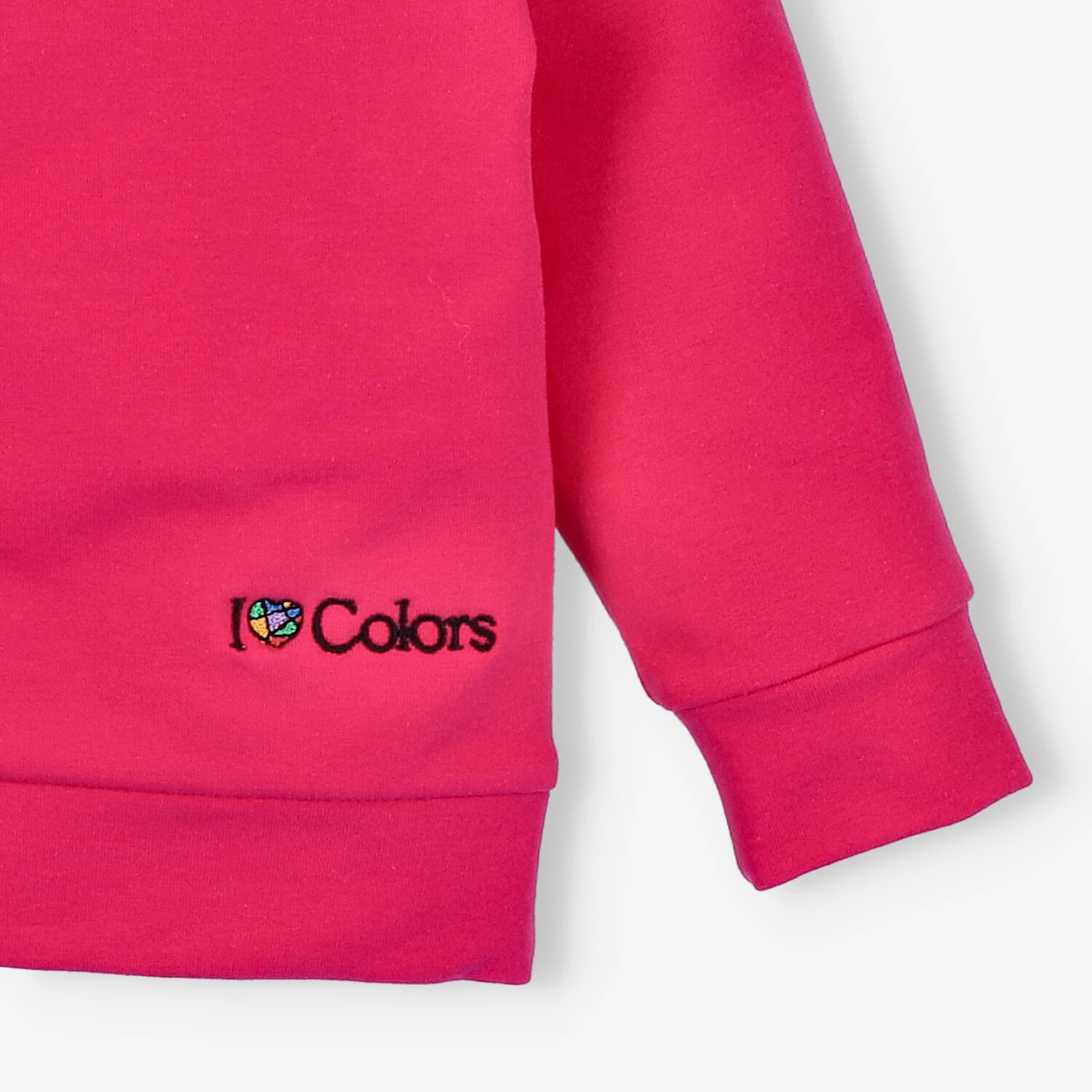 Bluza Dresowa Dziewczęca Z Długim Rękawem Różowa