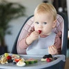 Babyono Ultracienki Śliniak Sylikonowy - Miętowy