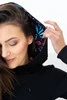 Bluza Milk Please czarna z kapturem w print