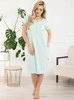 Koszula ciążowa Sunny Midi - Mint