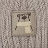 Czapka zimowa dla chłopca, z wełną merino, camel, Velaro