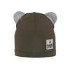 Czapka jesienna, wiosenna dla chłopca, khaki, bawełniana Jugo