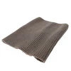 Czapka i komin dla chłopca, zimowy komplet, czarny, 100% wełniany merino, podszyty polarem wełnianym, Riks