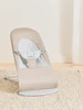 BABYBJORN - leżaczek BALANCE SOFT WOVEN/JERSEY - Beż/Szary