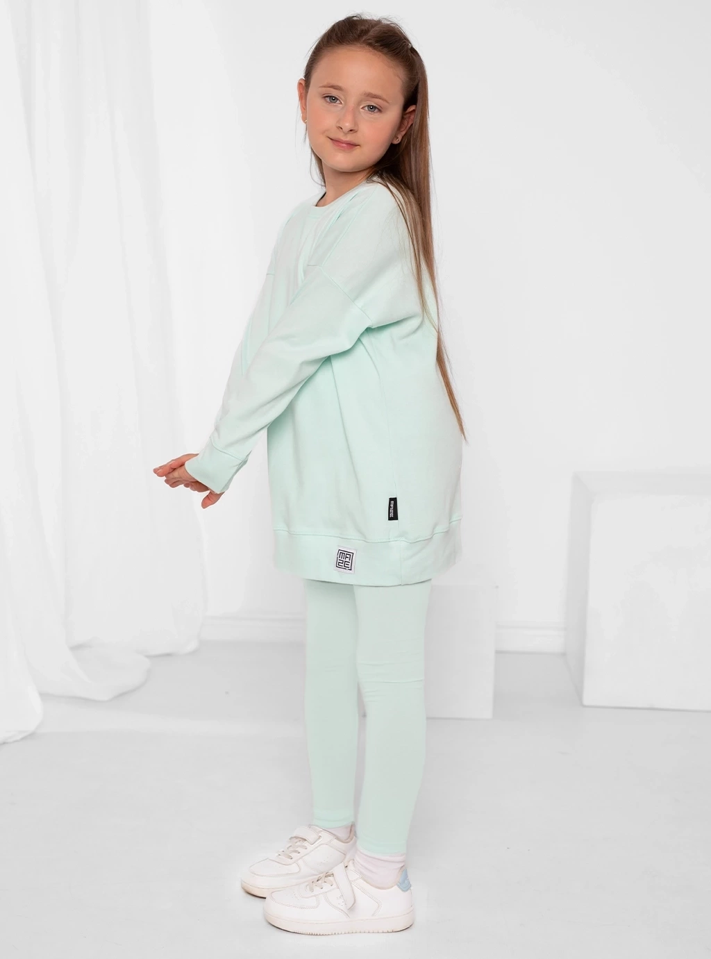 Bluza Basic Kids - Mint