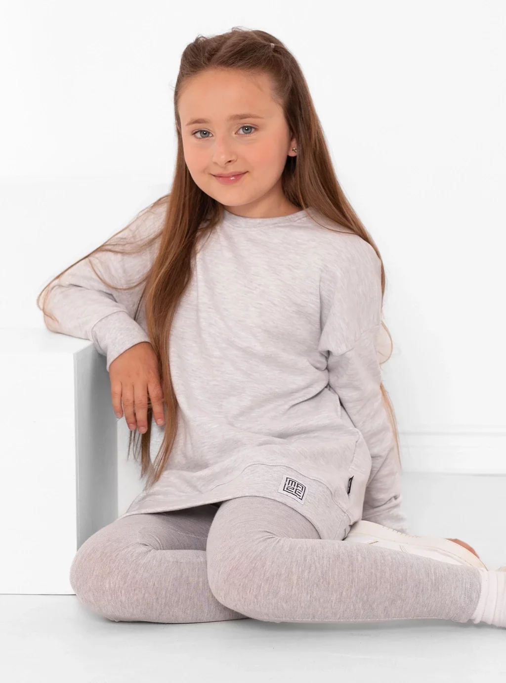 Bluza Basic Kids - Szara